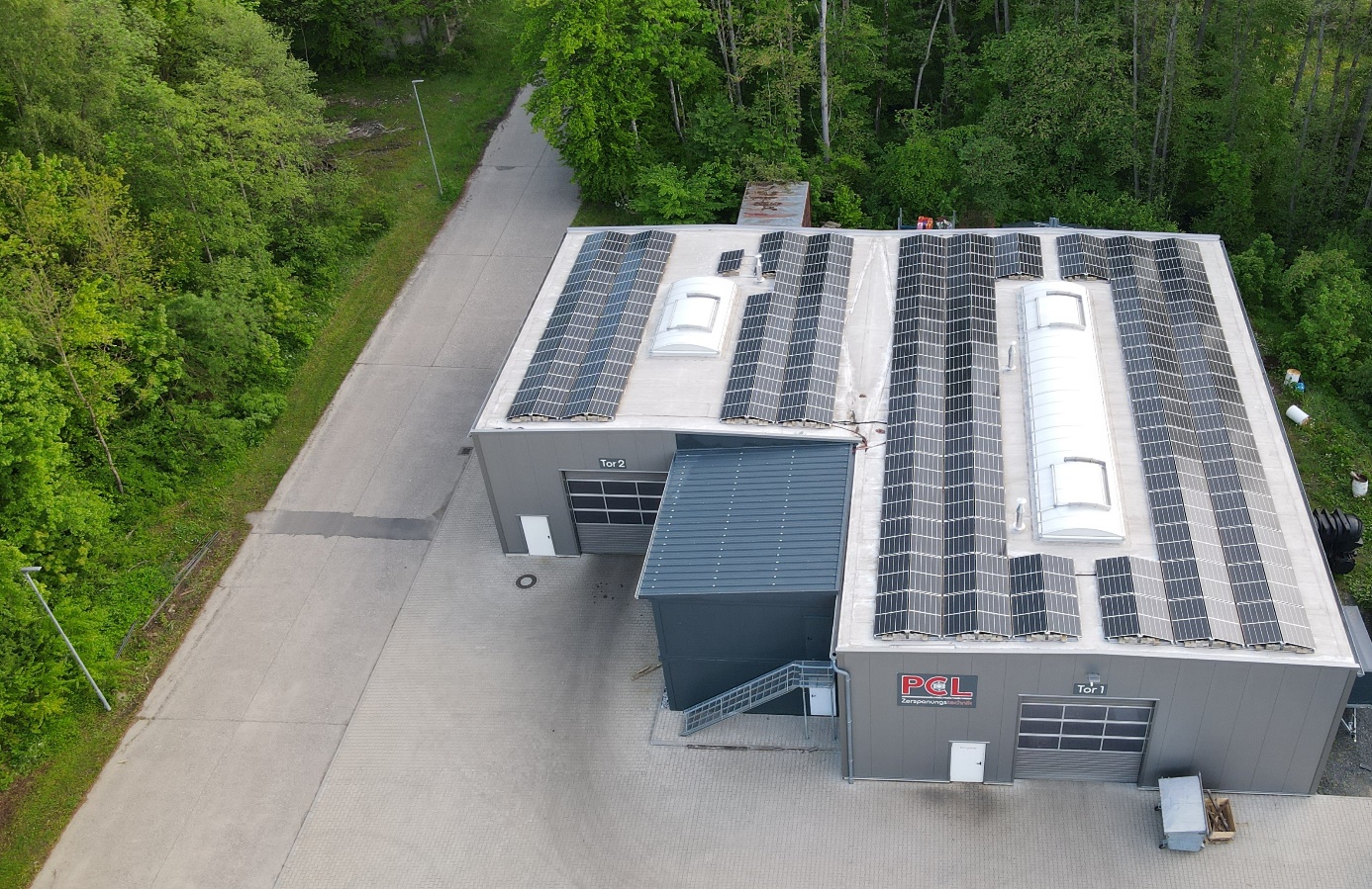 PV-Anlage PCL Zerspanungstechnik